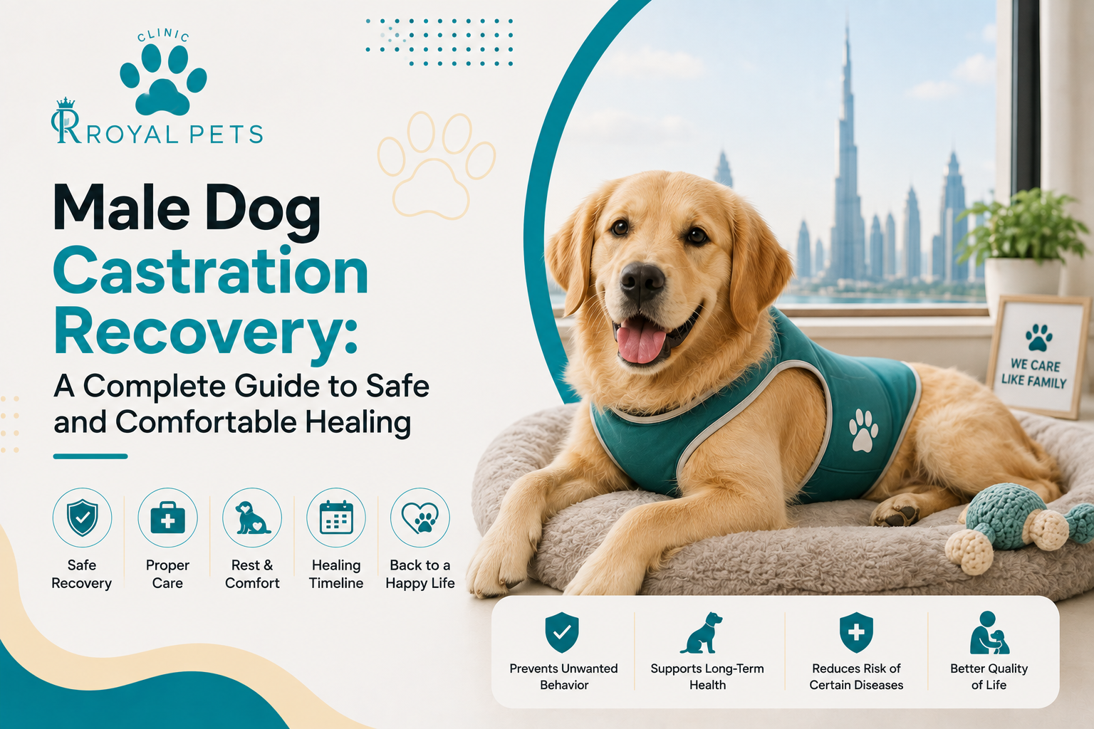 male dog castration recovery