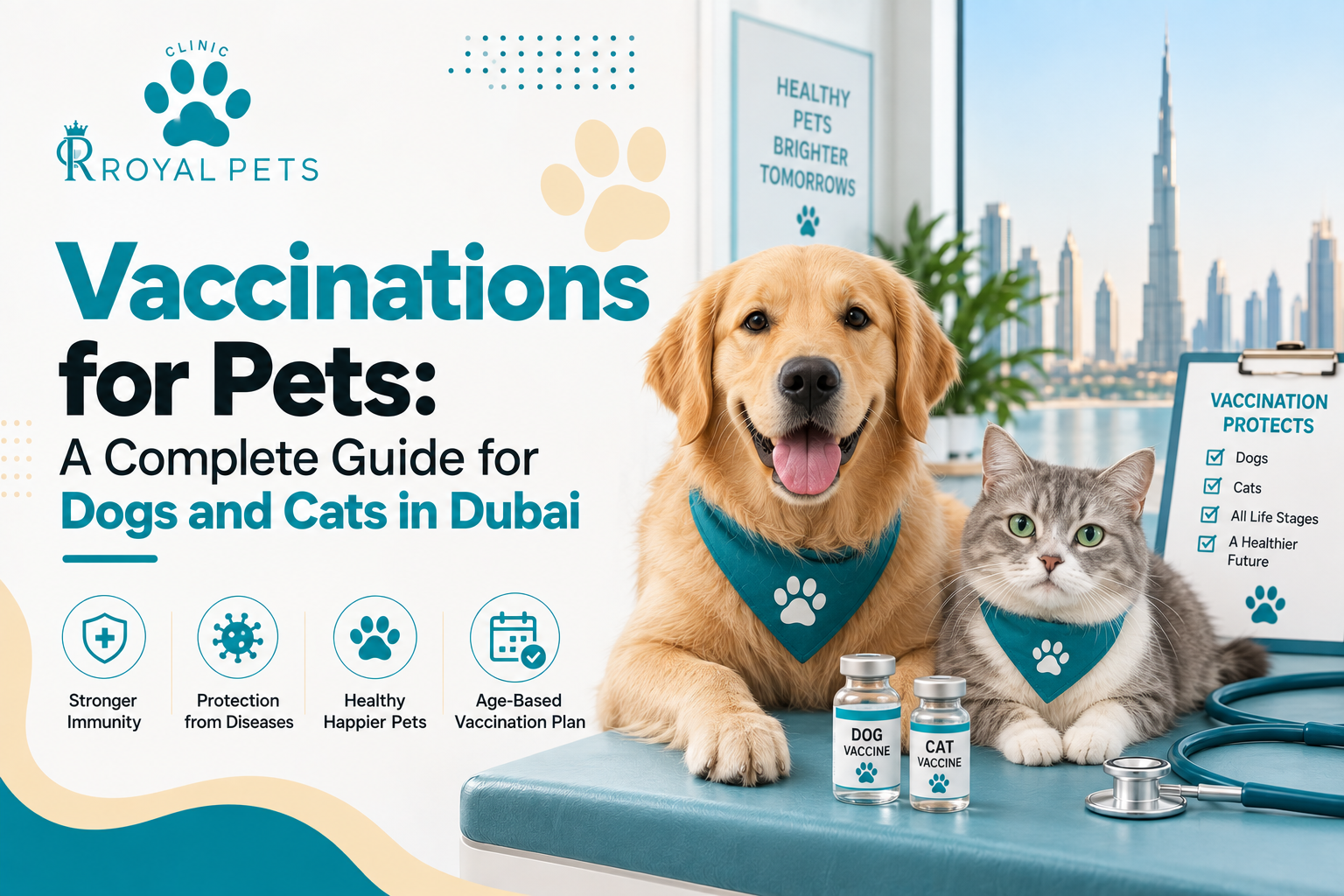 Vaccinations for Pets: A Complete Guide for Dogs and Cats in Dubai